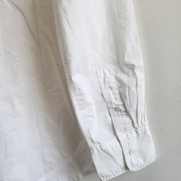 New With Tag J.Crew Tunic Poplin 100% Cotton White Style H8837 NWT Size Small - Picture 8 of 10